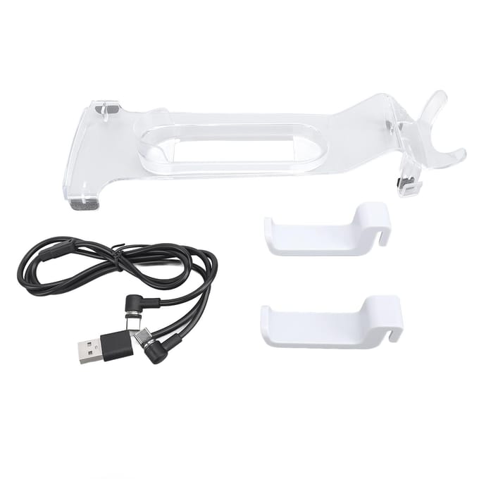 Kit Organisateur Support Casque pour Manettes PS VR2 4 en 1 pour Charge des Manettes PS VR2 Sense white