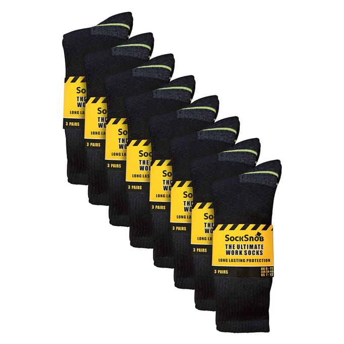 24 Paar Heren Multipack Ultimate Katoenen Werk Sokken