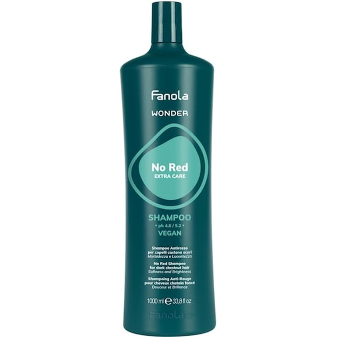 Fanola Wonder Geen rode shampoo Shampoo zonder siliconen Dames 1000 ml