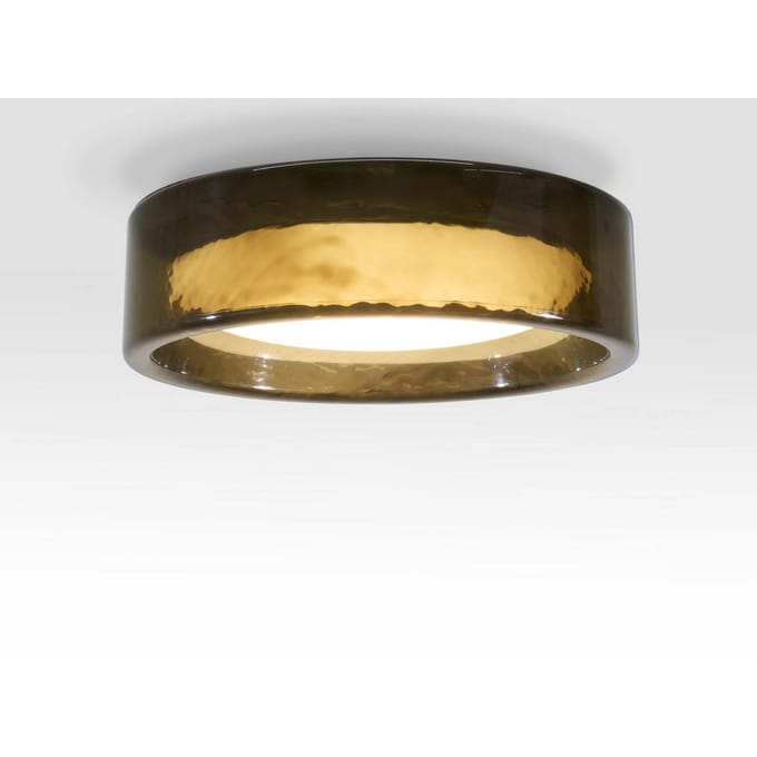 MARSET LED plafondlamp Ringo, Ø 70 cm, donker rookgrijs, CCT