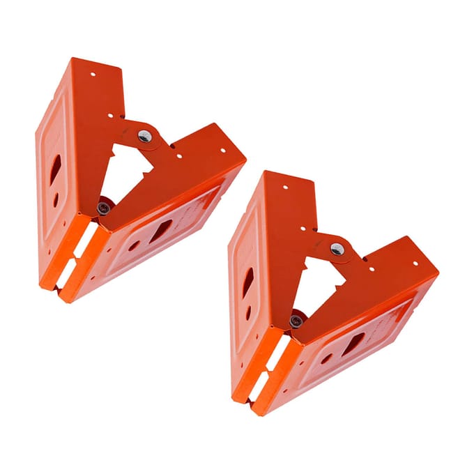2 STUKS Zaagbok Beugel Koudgewalst Staal Mechanische Zaagbok Beugels Displaystandaard voor Houtbewerking red