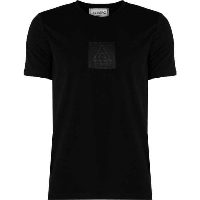 Iceberg T-Shirt C-Neck Mannen zwart