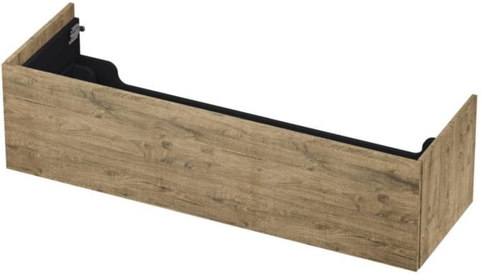 INK - Onderkast 1 Lade Push 2 Open Bestaande Uit - 1400x450x376 Mm - Naturel Eiken