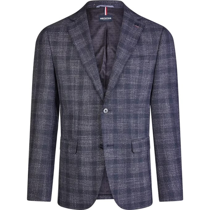 Geruite stoffen jas Hechter Modern Fit