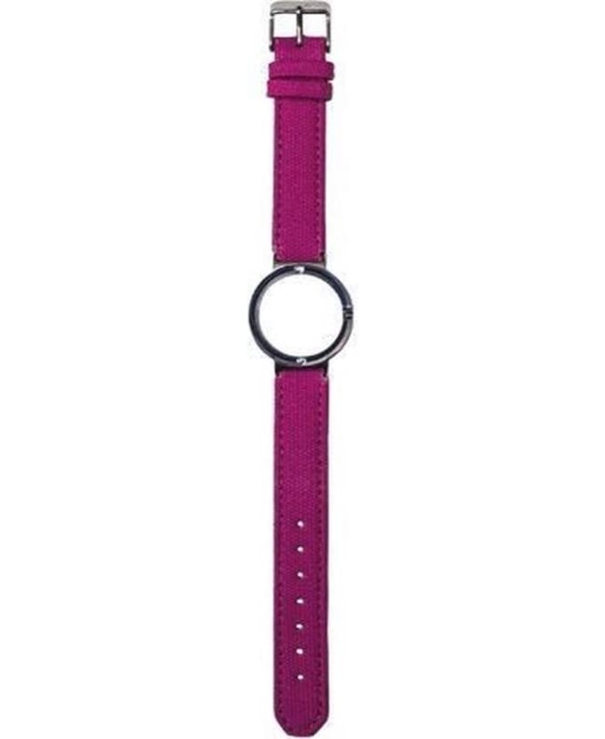 JU'STO J-WATCH bandje Canvas Magenta - GRANDE