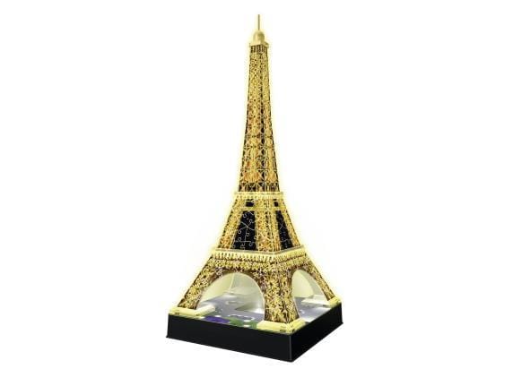 Ravensburger Eiffeltoren Night Edition- 3D puzzel gebouw - 216 stukjes