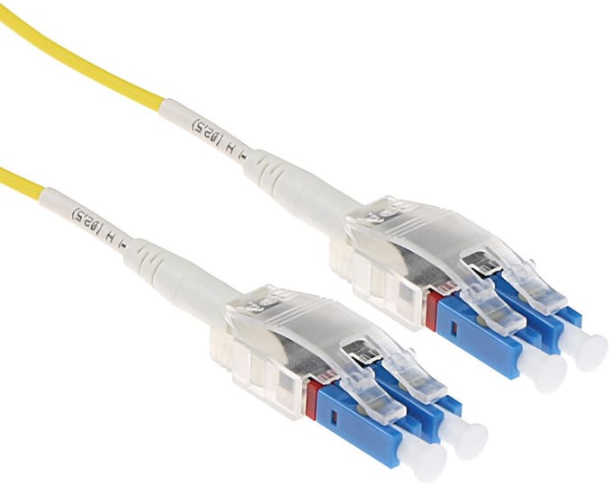 ACT 2 meter Singlemode 9/125 OS2 Polarity Twist patchkabel met LC connectoren