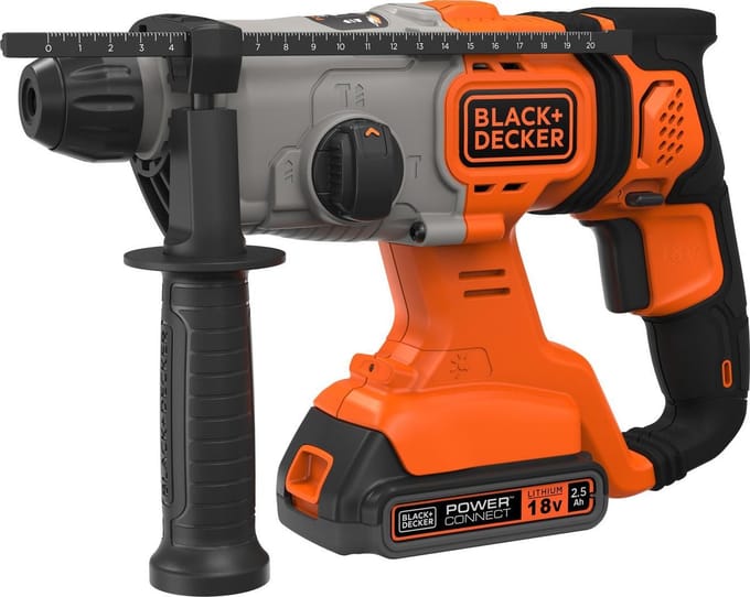 Black & Decker BLACK+DECKER BCD900E2K - rotary hammer - cordless - 2 batteries