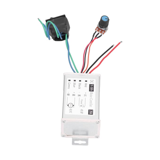 Motor Governor Infinitely Forward Reverse Switch PWM DC Motor Speed Controller DC9‑60V 20A