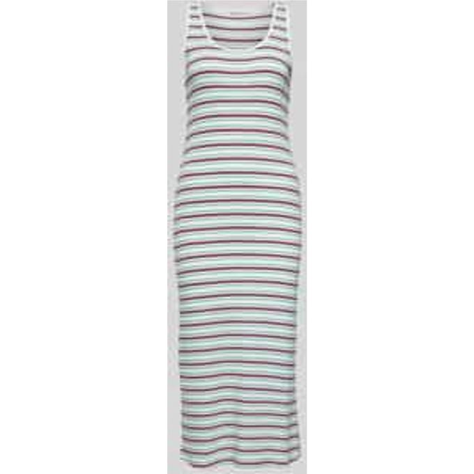 Midi-jurk met ronde hals