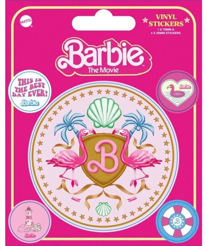 Barbie - This Is the Best Day Ever - Vinyl Sticker set