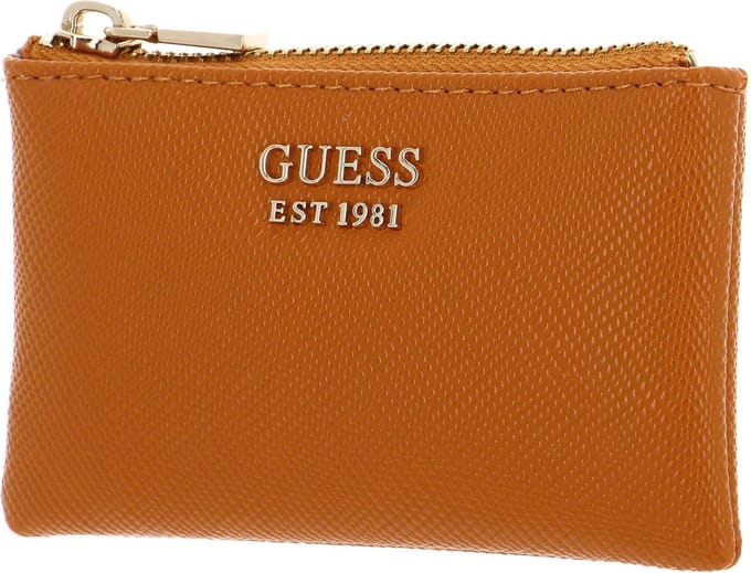 GUESS Sleutelgeval Laurel SLG Zip Pouch Pumpkin Oranje