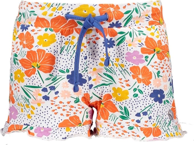 Moodstreet meisjes korte broek Orange Flower