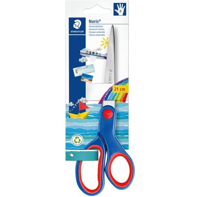 Staedtler Noris Club schaar 21cm Geodriehoek, passers ea