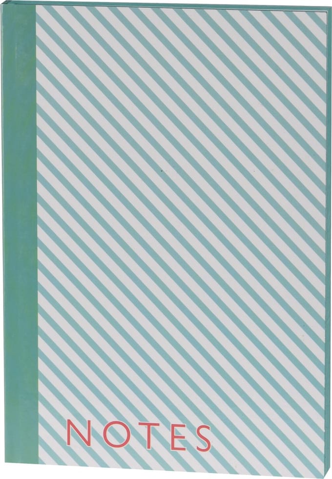 Notitieboek hardcover groen