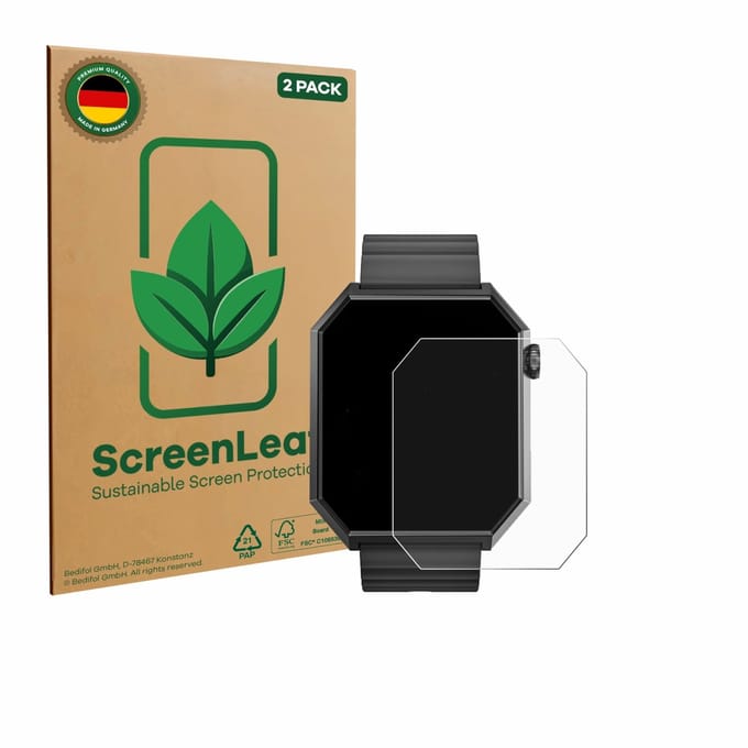 2 Stuks Screenprotector voor Rollme Edge - Hoogwaardige Beschermfolie transparant