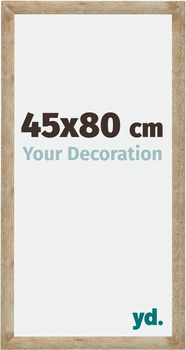 Your Decoration - Fotolijst 45x80 cm - MDF - Goud - Catania