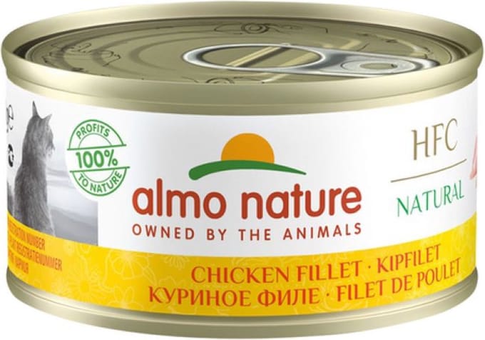 Almo nature cat kip kattenvoer -10x 70g