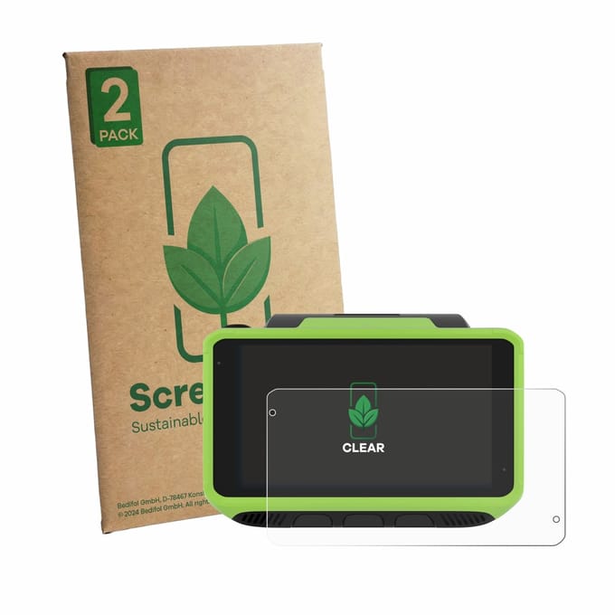 2 Stuks Screenprotector voor Zebra WT6400 - Hoogwaardige Beschermfolie transparant