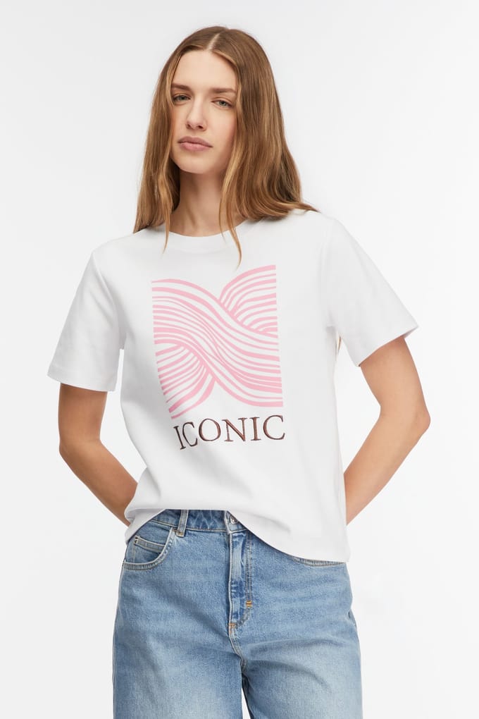 Comma  T-shirts White Size: 34 | T-Shirts Outlet | Dames | Wit