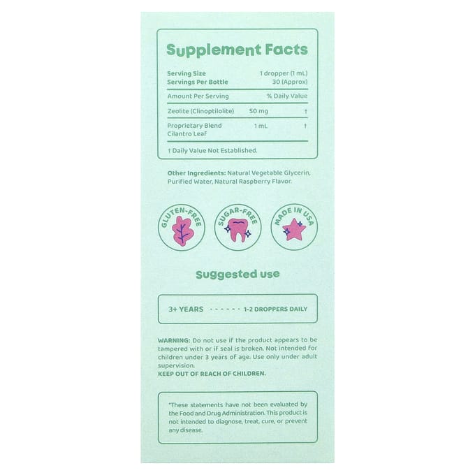 JoySpring, Detox + Koriander, 30ml (1 fl oz)