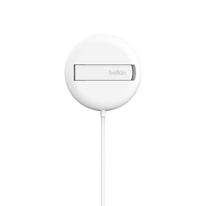 Belkin Magnetisch Draadloos Laadstation Qi2 15 W – Wit - Magsafe Compatibel - Inclusief Adapter