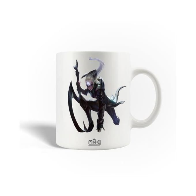 Mug en Céramique - League of Legends - Diana - 30cl - Compatible Lave-Vaisselle - Blanc