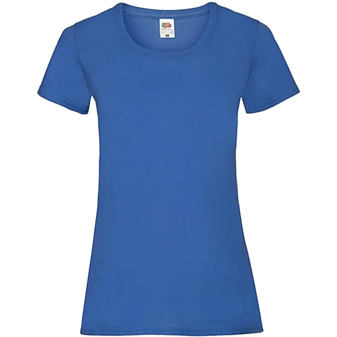 Dames-T-shirt Fruit of the Loom Valueweight