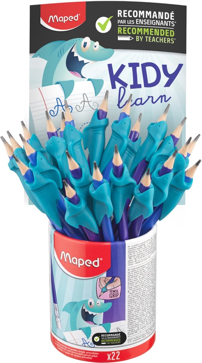 Potlood maped jungle fever vingerhulp | 22 stuks