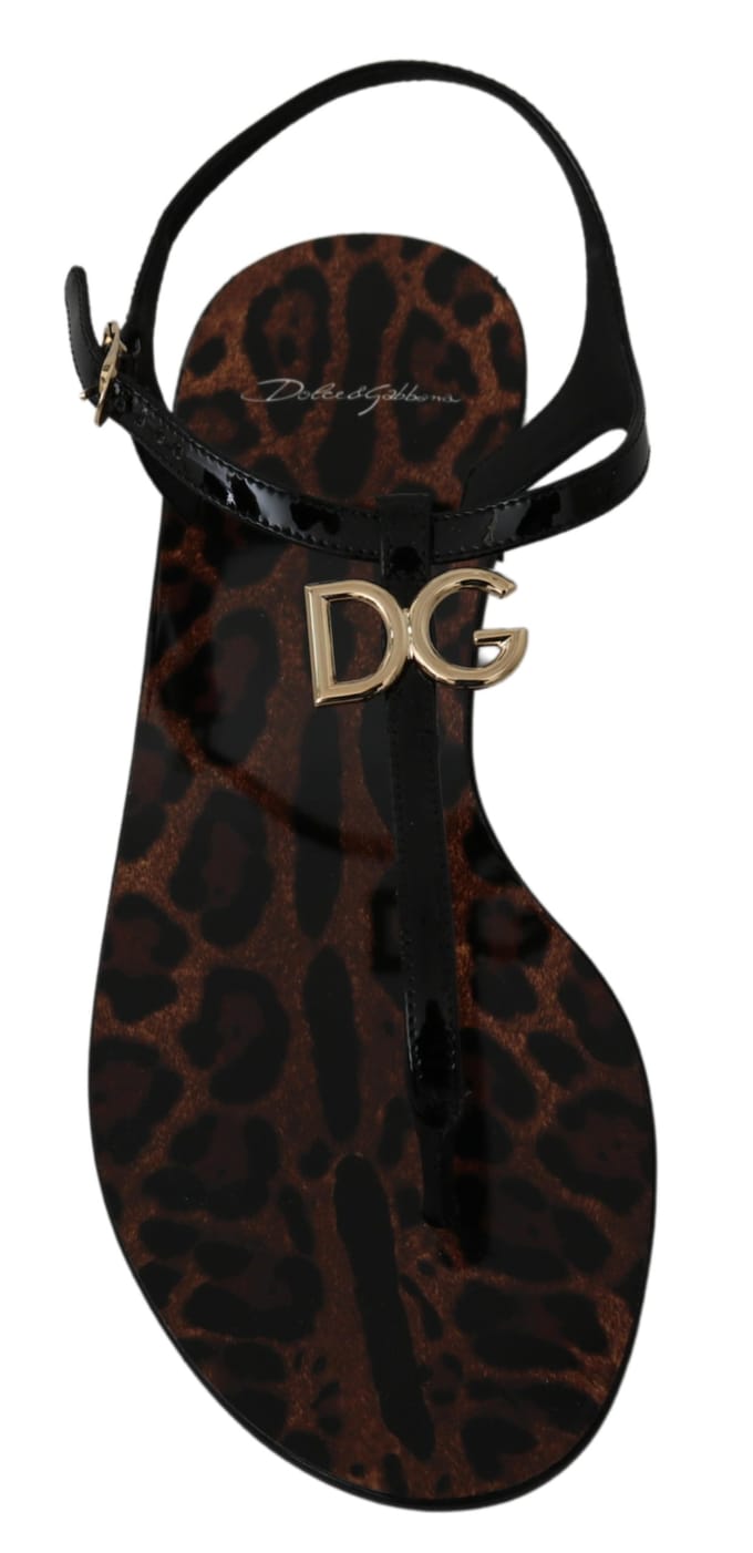 Dolce & Gabbana Damesriem Wit Leer Kristallen