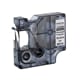 DYMO 1805442 IND Rhino tape permanent polyester zwart op wit 6mm (huismerk)