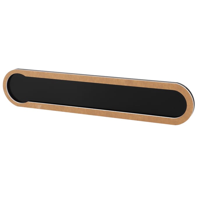 Koffiecapsulehouder Acryl Houdt 6 Capsules Zwart Wandhangend Koffiecapsule Opbergrek voor beige
