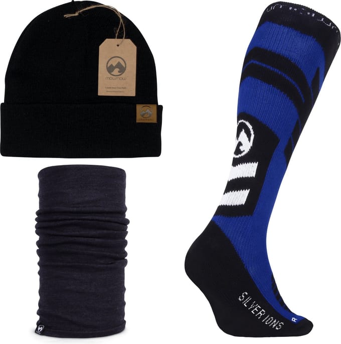 MowMow Muts + Nekwarmer + Skisokken 43-46