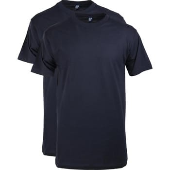 Alan Red Virginia Navy Ronde Hals Heren T-shirt 2-Pack - S