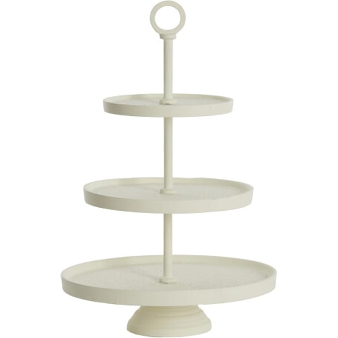 Light & Living - Etagere LUTEK - Ø32x48cm - Wit