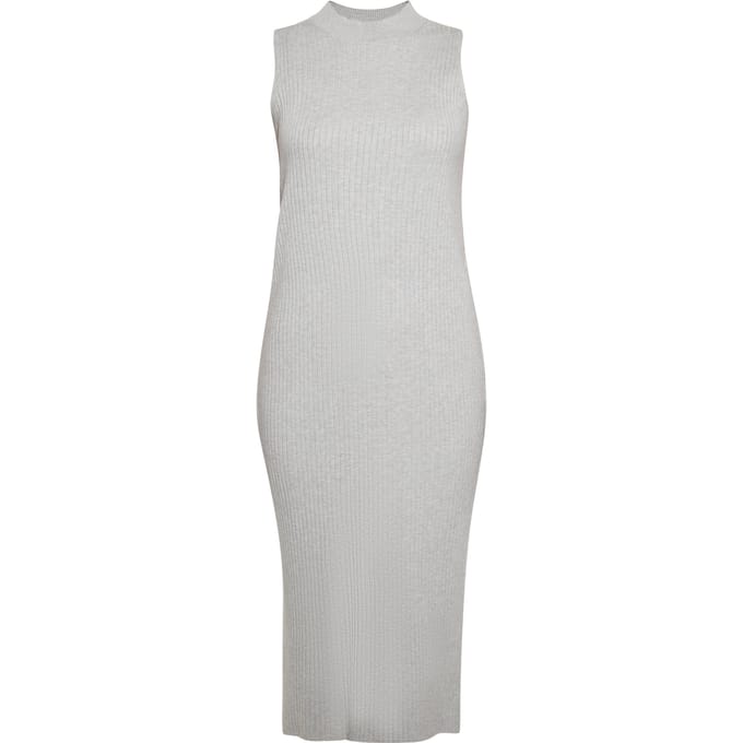 usha Jurk Dames grijs melange
