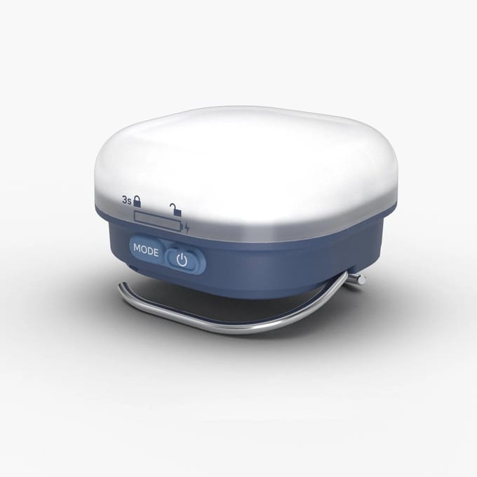 Silva Glow Recharge Blue, lantaarn, blauw