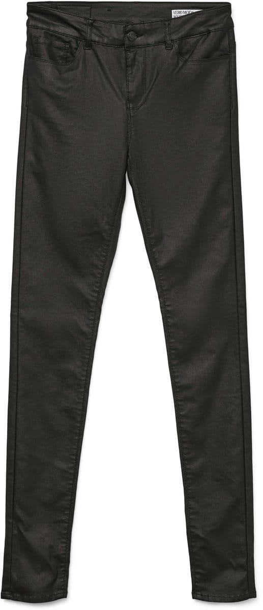 VERO MODA - VMSEVEN NW SS SMOOTH COATED PANTS Dames Broek