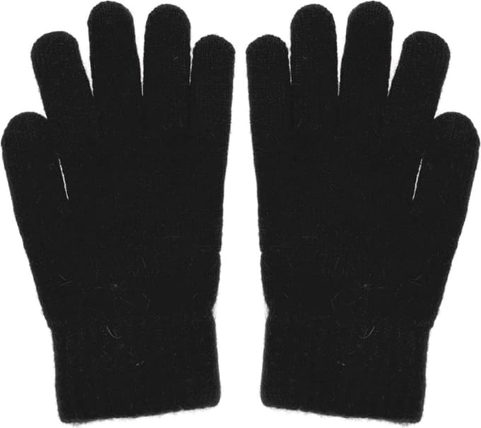 *** Handschoenen van extra zacht Wol - Classic - Zwart - van Heble® ***
