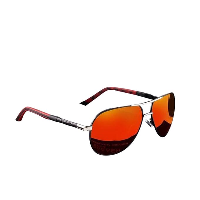 KingSeven Redstar - Pilotenbril met UV400 en polarisatie filter - Z68