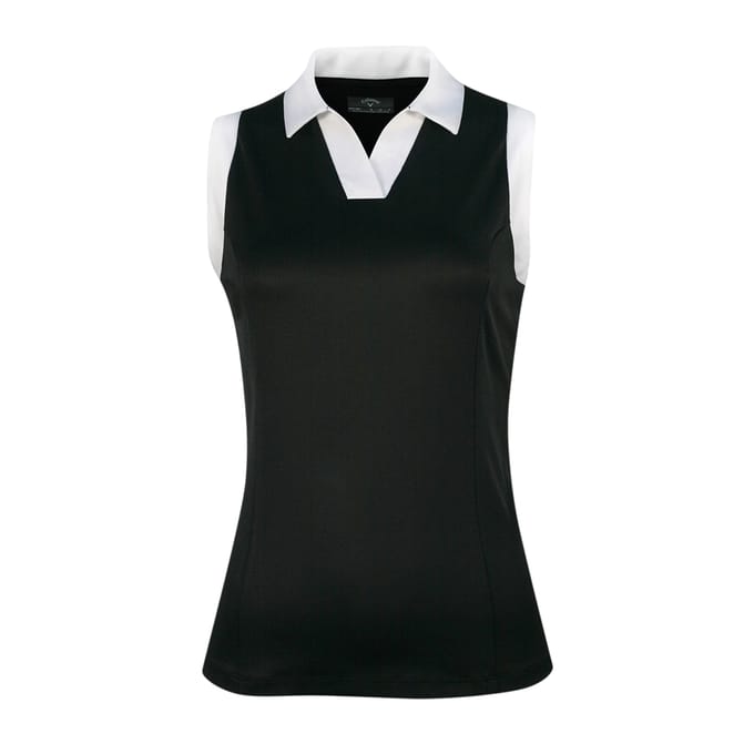 Callaway Dames/Dames Golf Poloshirt (Kaviaar)