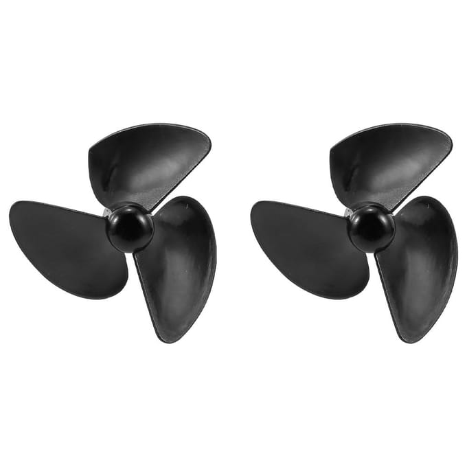 2 Stuks 3-Blads Propeller Rc Boot Propeller Voor Flytec V500 Flytec 2011-5 Elektrische Rc Boot Rc Onderdelen Accessoires