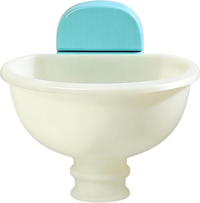 Worst Vulmachine - Keukenapparaat - Zelf Worst Maken - Met Zuignap - 13.5 cm - Blauw