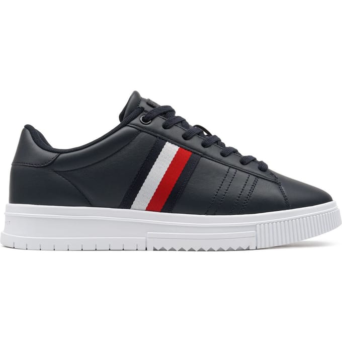Tommy Hilfiger Sneakers Supercup Leather Blauw