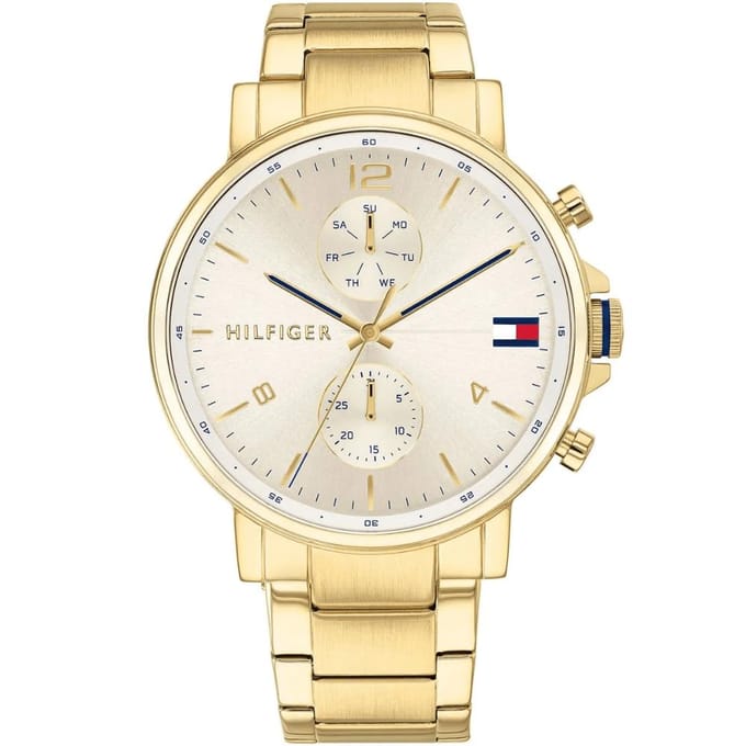 Tommy Hilfiger 1710415 Daniel Chronograaf Herenhorloge 44mm goud