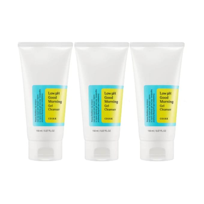 COSRX - Low pH Good Morning Gel Cleanser (3elk) Set