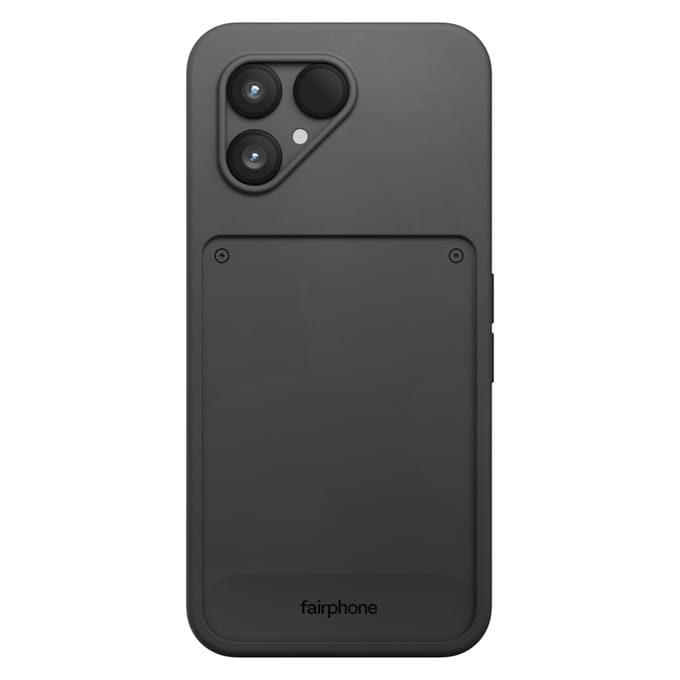 Originele Protective Soft Case voor de Fairphone 6 / 6+ - Horizon Black