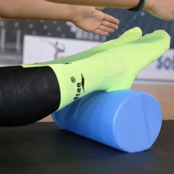Softee Deluxe Massage Roller 30 Cm Blauw 30 cm