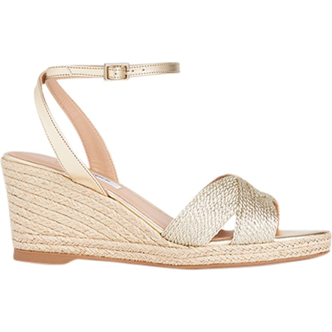 LK Bennett Santana Espadrilles Soft Gold Maat: 41 | Espadrilles Outlet | Dames | Beige