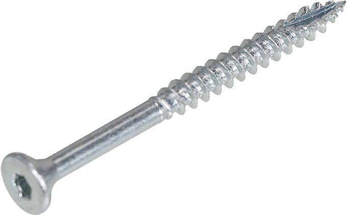 Proftec - Spaanplaatschroeven - Torx 25 - 6x120mm - Verzinkt - Deeldraad (100 stuks)